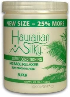 Hawaiian Silky no base relaxer, super, Beige, 20 Ounce