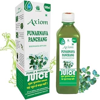 Jeevanras Punernava Panchang Juice - 500mL | Herbal Juice for Immunity, Inflammation, Digestion, and Respiratory Health | Natural Juice | Enriched with Ayurvedic Herbs
