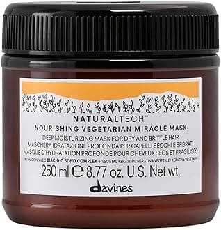 Naturaltech NOURISHING Vegetarian Miracle Mask, Deep Moisturizing For Dry And Brittle Hair, 8.77 Fl. Oz.