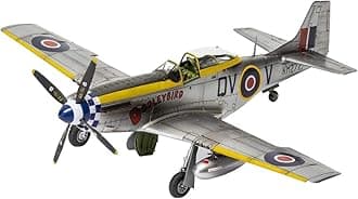 North American MK IV/P-51K Mustang 1:48 WWII Military Aircraft Plastic Model Kit A05137