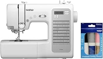 Brother CP100X Computerized Sewing and Quilting Machine and 6-Piece Premium Sewing Thread Pack