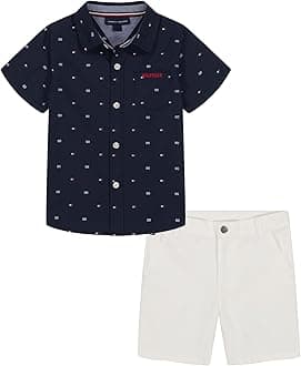Tommy Hilfigerboys 2pc Shirt Short Set