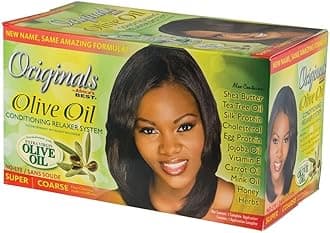 Africa's Best Organics Organic Conditioning Relaxer System, for Coarse Resistant Hair, No-Lye, Super by Africa's Best