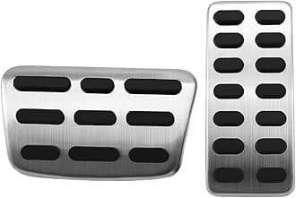 Car Brake Pedal Car Pedals Cover Pad for Hyundai for I20 BC3 2020 2021 2022 2023 2024 Accelerator Brake No Drilling Restfoot Pedal Brake Pedal Cover(3 Piece B)