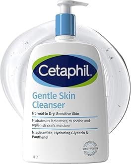 Gentle Skin Cleanser, 1L, Face & Body Wash, For Normal To Dry Sensitive Skin, With Niacinamide & Glycerin, Soap Free, 1 unit, Packaging May Vary