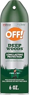OFF! Deep Woods Sportsmen Insect Repellent III Outdoor Bug Spray Long Lasting Protection 6 Ounce (Pack of 1)