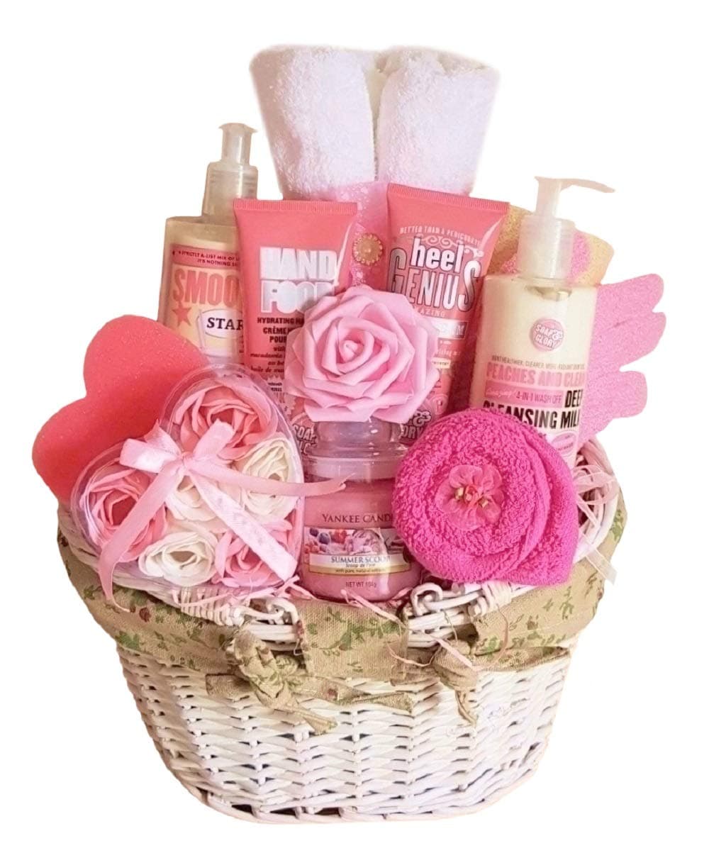 Beautiful Gift Basket - with Soap & Glory
