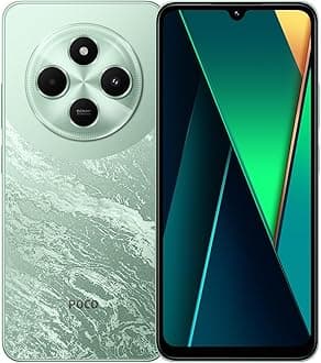 Poco C75 4G LTE GSM (for Tmobile Mint Tello & Global) (256GB + 8GB) 50MP Triple Camera 6.88" Octa Core Unlocked Dual Sim (Green)