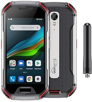 Unihertz Atom XL, The Smallest DMR Walkie-Talkie Rugged Smartphone Android 11 Unlocked 6GB+128GB (Support T-Mobile & Verizon only)
