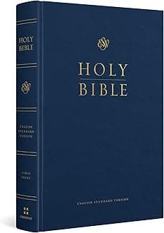 ESV Pew and Worship Bible, Large Print: English Standard Version, Blue, Pew and Worship Bible