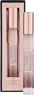 Bombshell Seduction Eau de Parfum Rollerball, Notes of White Peony, Sage & Velvet Musk Travel Size Mini Perfumes for Women (0.23 oz)