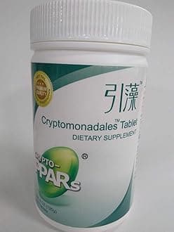 Cryptomonadales. Organic, raw, Spirulina Chlorella 600 Tablets
