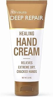 LIVAURA Hand Cream for Dry Cracked Hands – Intensive Deep Moisturizing Hand Lotion, Deep Hydration & Repair, Fast Absorbing Non-Greasy, Restores Skin Barrier, Soft Smooth Healthy Hands