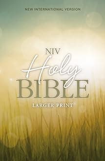 NIV, Holy Bible, Larger Print, Paperback Paperback – Large Print, February 7, 2017