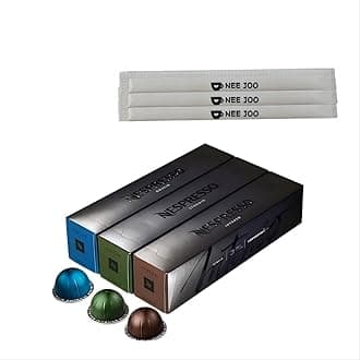 NEE JOO [VertuoLine] Odacio, Intenso, Stormio 30 with stir stick