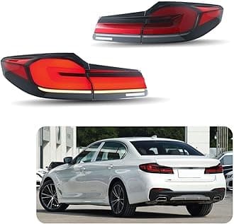 inginuity time LED Tail Lights For BMW 530 540 G30 M5 F90 2017 2018 2019 2020 With Full LED Facelift Sequential Turn Signal Rear Lamp Assembly With Fender