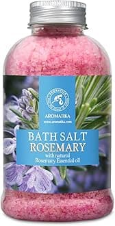 Rosemary Bath Salt 600g with Natural Rosemary Essential Oil - Bath Salts - Body Care - Best for Good Sleep - Beauty - Bathing - Body Care - Wellness - Relax - Aromatherapy - Spa