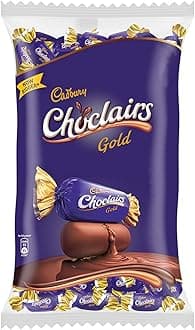 Choclairs Chocolate Gold , 342 Grams Pack (60 Candies)