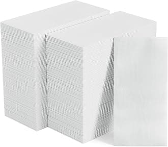 800PACK Disposable Hand Towels for Bathroom, Soft and Absorbent Paper Guest Towels Disposable Decorative Bathroom Hand Napkins for Kitchen, Parties, Weddings, Dinners