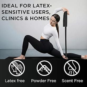 THERABAND Resistance Band 25 Yard Roll, Non-Latex Professional Elastic Stretch Bands For Upper & Lower Body Exercise Workouts, Physical Therapy, Lower Pilates, Flexibility, & Rehab, Dispenser Box