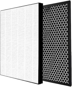 Air Purifier Filter Set for Sharp KC-F30SA-W (HEPA + Activated Carbon)