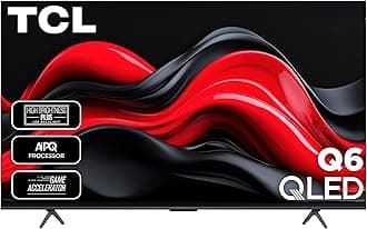 TCL 75-Inch Class Q65 QLED 4K Smart TV with Fire TV (75Q651F, 2024 Model), Dolby Vision and Atmos, HDR PRO+, Alexa Built-in with Voice Remote, Apple AirPlay 2 Compatibility, Streaming Television