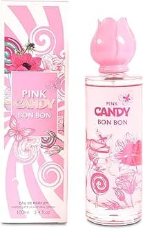 AFLUXE Women's Spray Perfume Pink Candy BonBon Long Lasting Eau De Parfum Cologne for Women Refreshing Floral Fragrance for Casual Use,Ideal Holiday Gift,3.4 Fl Oz