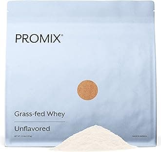 Whey Protein Powder, Unflavored - Grass-Fed - ­Post Workout Fitness & Nutrition Shakes, Smoothies, Baking & Cooking Recipes - Gluten-Free & Keto-Friendly - 2.5 Pound (Pack of 1)