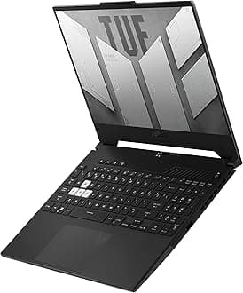 TUF Dash 15 (2022) Gaming Laptop, 15.6” 144Hz FHD Display, Intel Core i7-12650H, GeForce RTX 3050 Ti, 16GB DDR5, 512GB SSD, Thunderbolt 4, Windows 11 Home, Off Black, FX517ZE-ES73