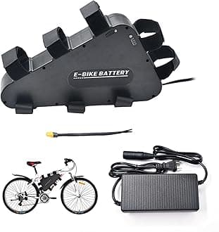 36V 48V 52V EBike Battery, 48 Volt 28Ah Electric bicycle Frame Triangle Bag Battery with Waterproof Case for Mountain Road E Bike Motor Bike for 100-1500W Motor with USB Charger (52V28AH with usb)