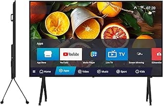 110 Inch 4K UHD Smart TV Television; Portable LED Monitor, Rich Black Levels, Great Contrast and Brightness and Deep Natural Colour, Future-Ready Ultra HD World