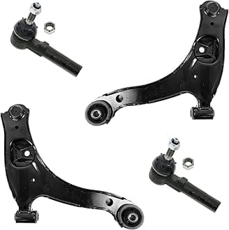 Front Lower Control Arm & Outer Tie Rod End Kit Set of 4 for Neon PT Cruiser