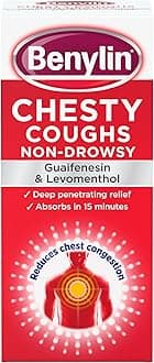 Chesty Coughs Non-Drowsy (1x 300ml), Cough Syrup for Deep Penetrating Relief, For Mucus Relief and Reduces Chest Congestion, Cough Syrup Soothes Your Cough Fast