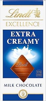 EXCELLENCE Extra Creamy Milk Chocolate Candy Bar, Milk Chocolate, 3.5 oz. Bar