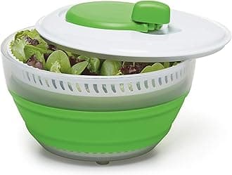 Small Collapsible Salad Spinner - half the size without compromising on features