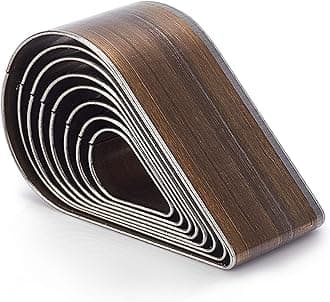 PH Padahall Leather Hole Punch Die Teardrop,8 Sizes Hole Hollow Punch Set High Carbon Steel Punch Cutter Tool Kit Cutting for Leather EVA Foam Fiber Board Clay Handmade DIY Craft