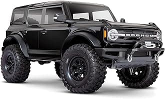 Traxxas TRX-4 Scale and Trail® Crawler with 2021 Ford® Bronco Body: Shadow Black