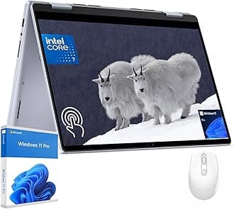 Dell Inspiron 2-in-1 Touchscreen Laptop - 14" FHD + Display, Core 7 150U Processor, 32 GB DDR5, 2 TB SSD, Wi-Fi, Bluetooth, Windows 11 Pro, w/Hoouwrd Accessories