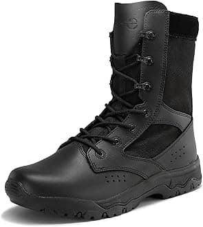 Men's Military Boots Lightweight Army Combat Tactical Military Boots For Men Hunting Jungle Hiking Work Boots