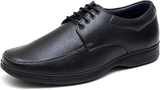 SHOOZ Men's Faux Leather Lace Up Formal Shoes | Office Shoes