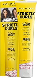 Curl Defining Styling Cream for Curly Hair, Strictly Curls - Moisturizing Hair Defining Cream Softens & Detangles Coarse, Frizzy Curls with Shea Butter - Styling Product Reduces Frizz