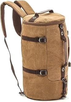 Motorcycle Backpack/Tail bag Canvas Craftride Vintage VG8 35L brown