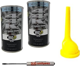 Smilyeez Listing for BG 44K Platinum Fuel System Cleaner and Funnel Combo Pack (2 Cans & 1 Funnel) with Pocket Screwdriver
