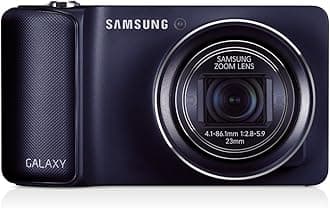 Samsung Galaxy Camera - Black (16MP, 21x Optical Zoom, Android 4.1 Jelly Bean OS) 4.8 inch HD Touch LCD