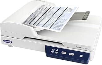 Visioneer Xerox Duplex Combo Flatbed Scanner with Automatic Document Feeder