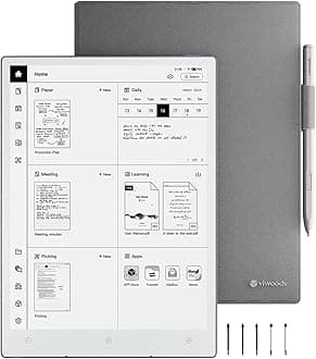 AiPaper Carta 1300 AI E Ink Tablet, 10.65'' 300PPI Electronic Notebook with Pen, Ultra-Thin 4.5mm, Lightweight 370g, 128GB Note-Taking Device