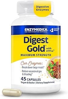 Enzymedica, Digest Gold With Atpro, 45 Capsules