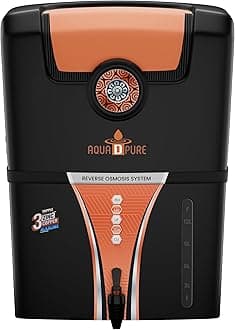 Zinc Copper Alkaline Filter, RO Water Purifier with 10 Stage Purification Filtration, UV, UF, TDS Adjuster and 12 Liter Large Storage Tank