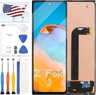 A-MIND TFT Screen Replacement for Samsung Galaxy Z Fold 3 5G LCD Screen for Samsung Z Fold3 5G SM-F926 F926B F926U Display Touch Digitzer Assembly Repair Part Kit(Outer Small Front,No Fingerprint)