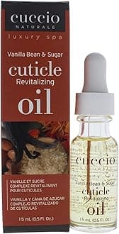 - Naturale Revitalizing Cuticle Oil - Hydrating Oil to Repair Cuticles Overnight- Remedy For Damaged And Thin Nails - Paraben And Cruelty Free - Vanilla Bean And Sugar 0.5 Oz